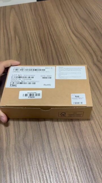 Video de Cabeça de Impressão Original 203 dpi - TSC MB240T
