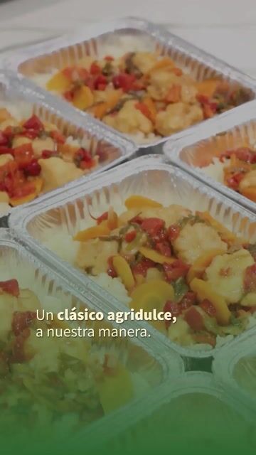 Video de Pollo Agridulce con Arroz