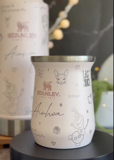 Video de Mate original Stanley (FULL GRABADO) 236 ml - SIMIL NIKI NUCERA