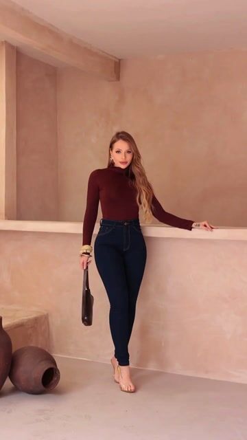 Video de Calça Jeans Feminina Abuziv Graça