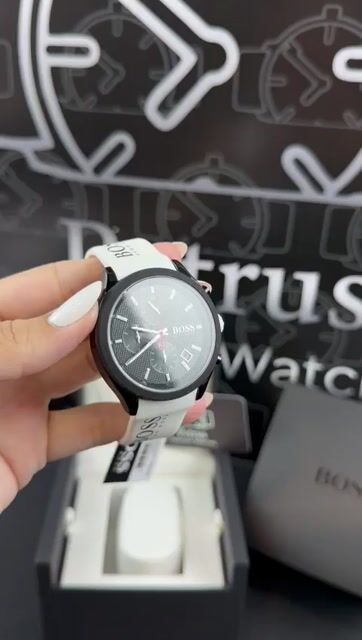 Video de Hugo Boss Velocity 1513718 44mm - Aço Black/Mostrador Preto - SILICONE