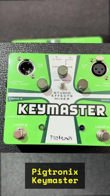 Video de Pedal T-Rex KeyMaster Loop Mixer True Bypass Reamp DI