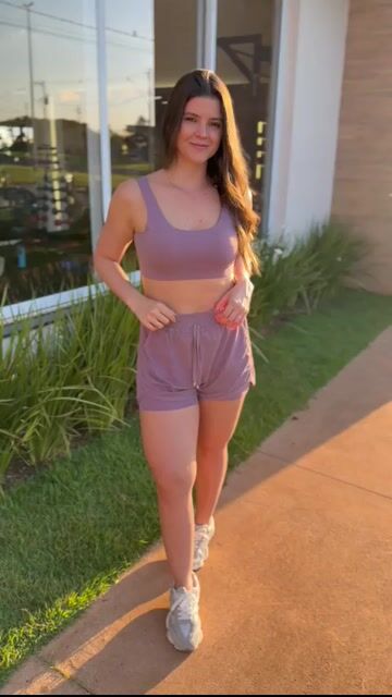 Vídeo de Conjunto Short Move Rosa seco