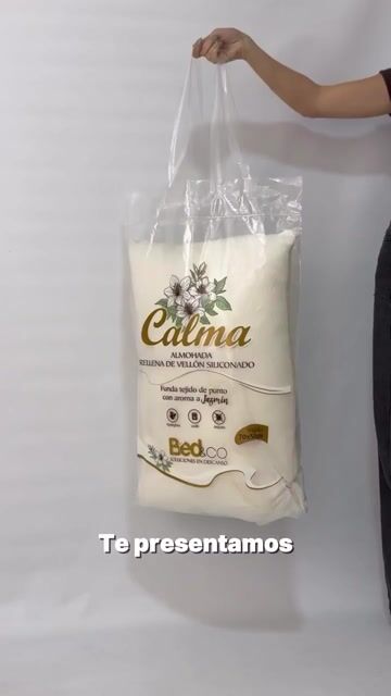 Video de Almohada Bed&Co Calma 70x50 | Fibra Siliconada con Aroma a Jazmín