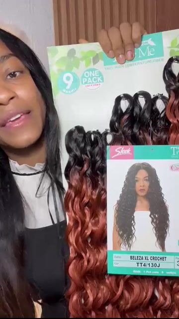 Video de Cabelo Beleza XL Crochet _ TT4/130J
