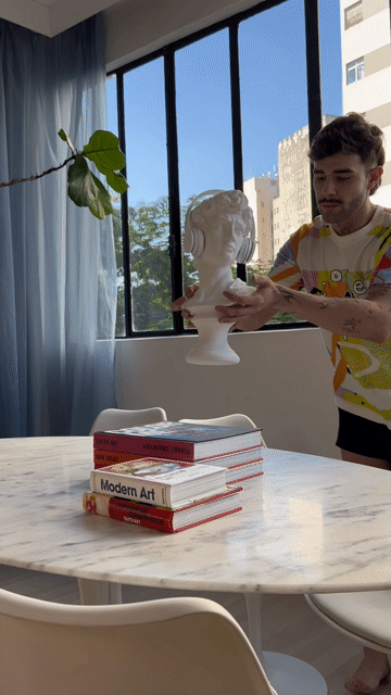 Vídeo de Escultura Renascimento Sônico