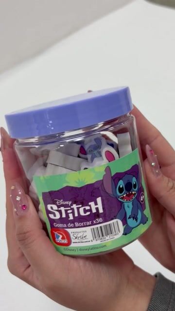 Video de Gomas De Borrar Para Lápiz Diseño Stitch Disney X36