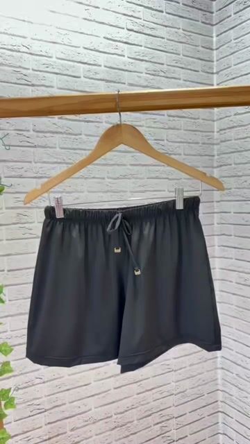 Vídeo de Short de Piscina soltinho preto