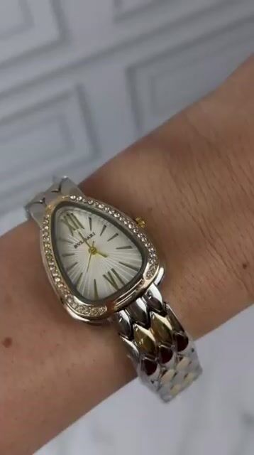 Video de Bvlgari Serpenti 29mm - AÇO COM DOURADO/MOSTRADOR BRANCO