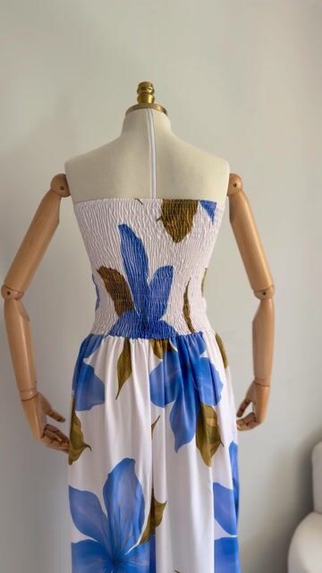 Vídeo de VESTIDO LONGO MARESSA AZUL