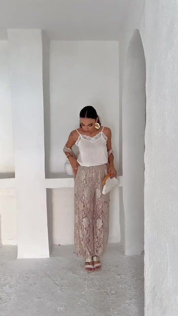 Video de Calça renda boho Ballon Cod:2927