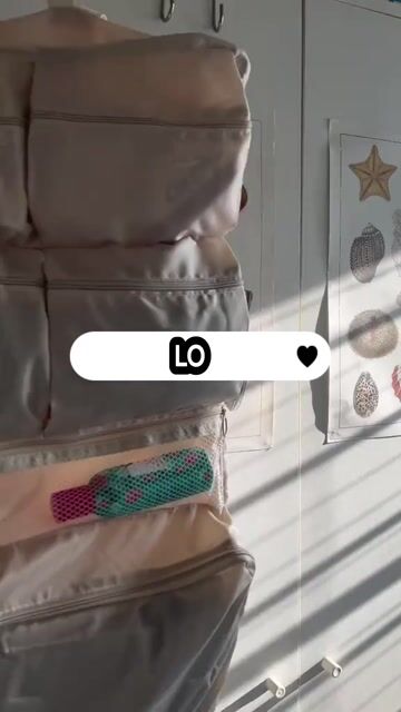 Video de Bolso Organizador Viaje Para Ropa Multiuso Plegable Colgante