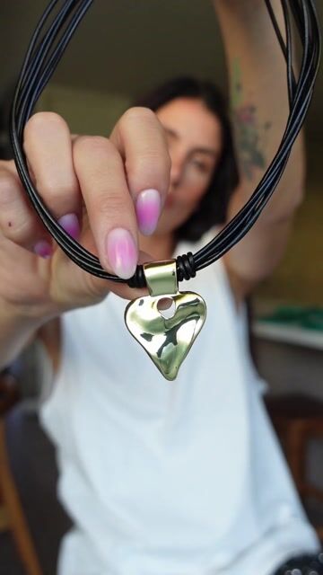 Video de COLLAR HEART ICON GOLD CH (116)