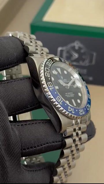 Video de GMT Master II 40mm - AÇO/MOSTRADOR PRETO (BATMAN)