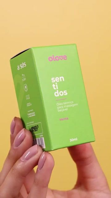 Video de Óleo Beijável Olove Sentidos Menta Ice - 30 ml