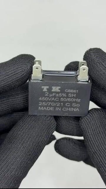 Vídeo de Capacitor de Partida 2UF 450V CBB61