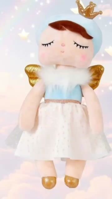 Video de METOO DOLL - BONECA ANGELA 35CM ANJA - COROA