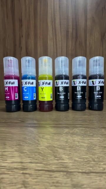 Vídeo de Kit 6 Tintas Corante X-Full Compatível L3250 L3150 70Ml