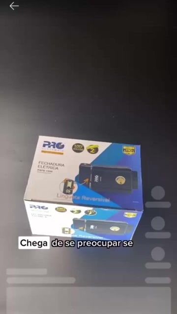 Vídeo de Fechadura Elétrica de Sobrepor 12V Preta para Porta e Portão - Proeletronic