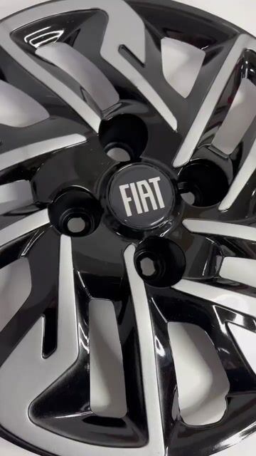 Video de Jogo Kit 04 Calota Grid Fiat Argo 2017 2018 2019 2020 Roda Aro 14 Preto Com Prata