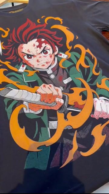 Vídeo de Camiseta Tanjiro Demon Slayer