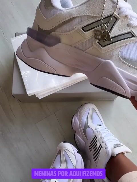 Vídeo de NB 9060 - Branco/Preto/Cinza - Forma Normal