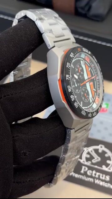 Video de TAG Heuer Formula 1 Gulf 42mm - AÇO/MOSTRADOR PRETO