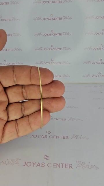 Video de Pulsera Esclava Oro 18kts Aniversario 6.8 Cm Diam 4 Gr C2180