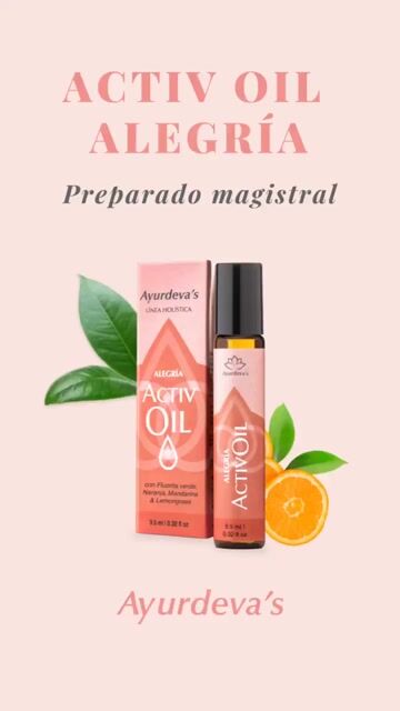 Video de Roll On Alegria Ayurdeva´s- Mandarina Naranja Lemongrass y Fluorita