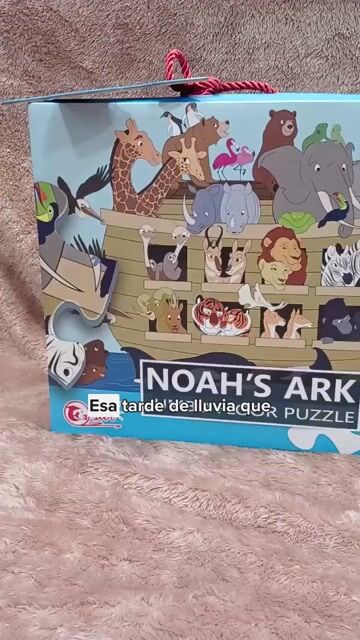 Video de Rompecabezas Jumbo Arca Noe Infantil 48 Piezas Gigantes