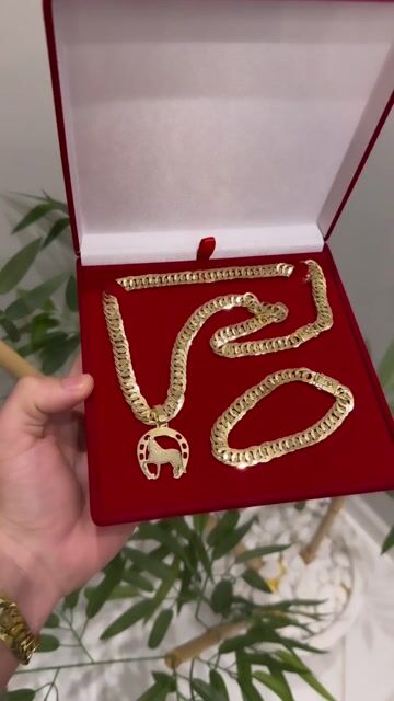 Video de Kit elo duplo 10mm cordão + pingente cavalo ferradura e pulseira | moeda antiga