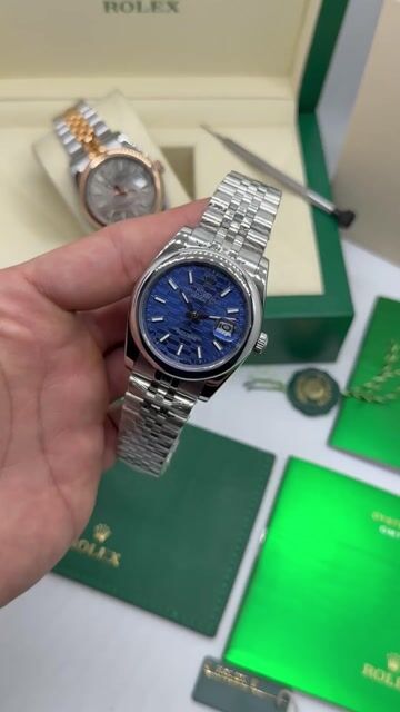 Video de Rolex Oyster Perpetual 36mm - Mostrador azul