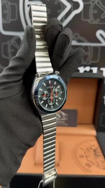 Video de Citizen chronograph 42mm - AÇO AZUL/MOSTRADOR PRETO