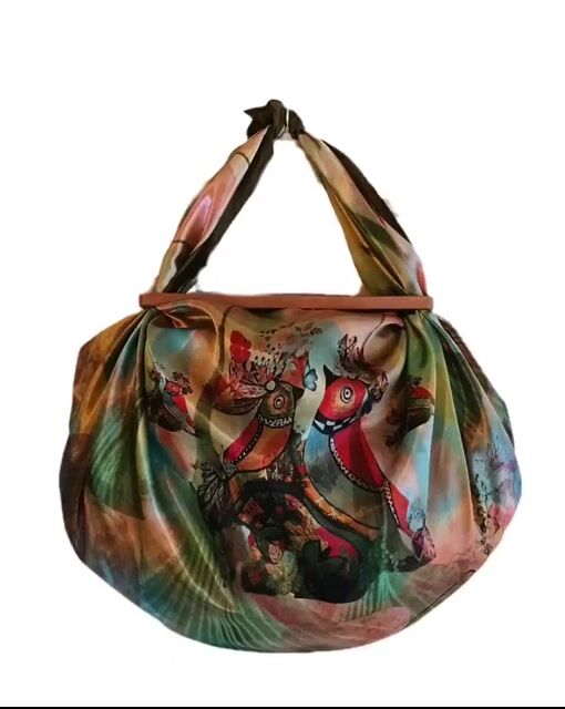 Video de Bolsa Pássaros Lenço