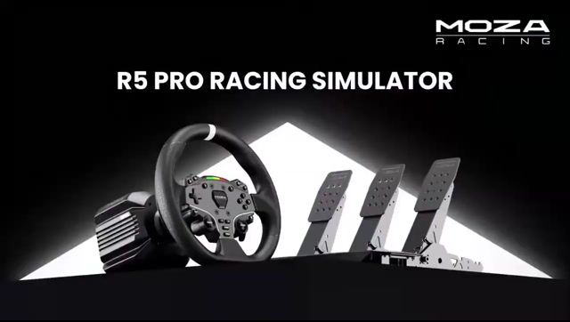 Video de A03183 - Kit de volante, base y pedales R5 Pro Racing - MOZA