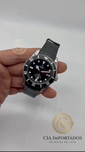 Vídeo de Pelagos Relógio Premium Preto Masculino | CIA IMPORTADOS