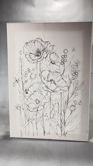 Video de Bastidor dibujado 35cmx50cm