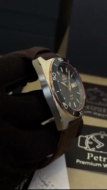Video de Orient 3 Estrelas YN6MC019 D1NX 39mm - AÇO/MOSTRADOR AZUL - COURO