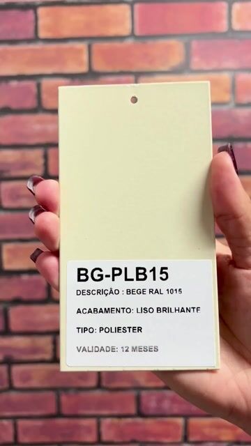 Vídeo de Tinta Pó para Pintura Eletrostática - Bege Ral 1015 Poliéster Liso Brilhante