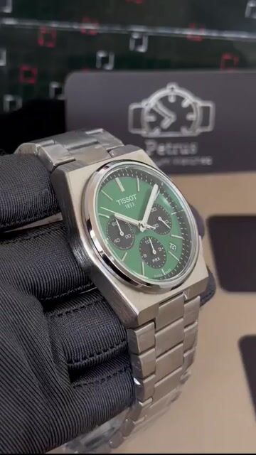 Video de Tissot PRX Chronograph 37mm - AÇO/MOSTRADOR VERDE