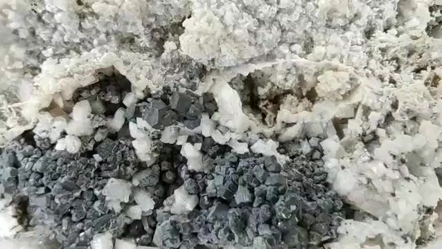 Video de 347 gr Calcita y Arsenopirita 1 Pieza Mineral de Colección