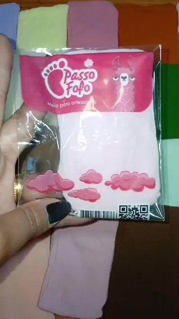 Video de PASSO FOFO MEIA DE SEDA PARA ARTESANATO PASSO FOFO - 1 UNIDADE