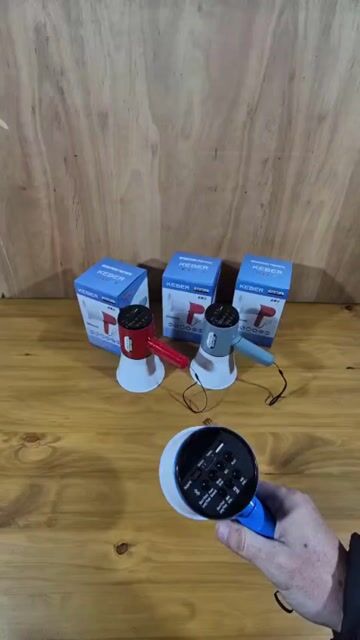 Video de Megafono Portatil Recargable 35w