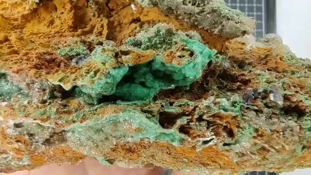 Video de 907 gr Conicalcita Cristalizada (4 Piezas) - Mineral de Colección