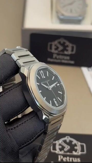 Video de Bvlgari Octo Roma 40mm - AÇO/MOSTRADOR PRETO