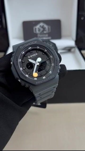 Video de Casio G-SHOCK 43mm - RESINA/MOSTRADOR PRETO - SILICONE