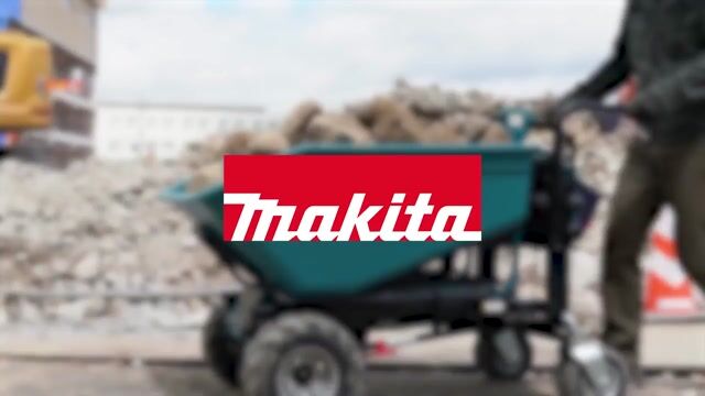 Vídeo de Carrinho de Transporte 36V DCU602Z sem Bateria e Carregador Makita