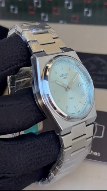 Video de Tissot PRX Powermatic 40mm - AÇO/MOSTRADOR AZUL