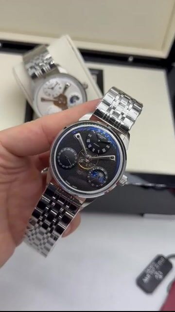 Video de Patek Philippe Tourbillon 43mm - AÇO/MOSTRADOR CINZA