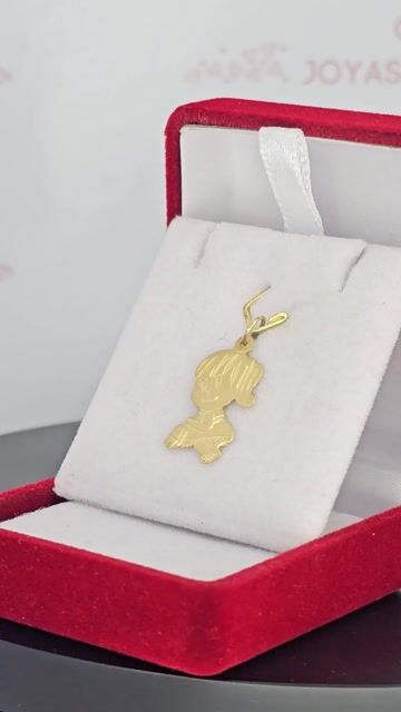 Video de Dije Nena Corriendo Oro 18k Pulido Joyas Center 1.8 Cm C351